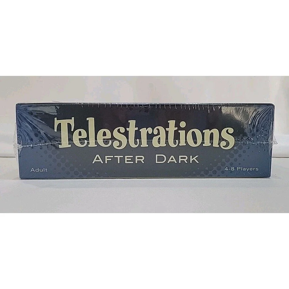 Telestrations Twist After Dark Game Adult Party Board Game Sealed New 4-8 Age